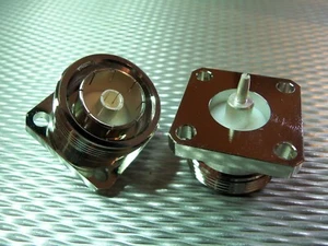 (1) Vogel 43 Thruline Wattmeter QC Stecker 4240-344 DIN Buchse Militär Spezifikationen - Bild 1 von 1