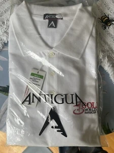 Antigua Golf Polo Shirt Mens XXL NWT - Picture 1 of 3