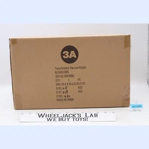 Bumblebee Transformers The Last Knight 2018 ThreeA Action Figure NEW MIB - Picture 1 of 13