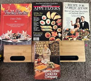 Vintage Party & unterhaltsames Kochbuch Menge 4 Retro unterhaltsame Versammlungen - Bild 1 von 9