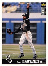 Dave Martinez 1997 Collector's Choice 293  Chicago White Sox  Baseball Card
