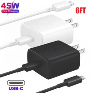120W Type C USB-C Super Fast Wall PD Charger Cable For Samsung iPhone Universal - Picture 1 of 12