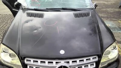 09 10 11 MERCEDES ML SERIES Black Hood - PAINT CODE= 040 OEM - HAS DENTS - Image 1 of 4