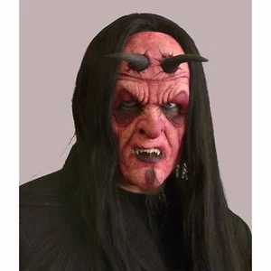 Devil Full-Face Foam Prosthetic Adult Halloween Accessory - Picture 1 of 1