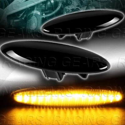 LENTE DE HUMO ÁMBAR LED SEÑAL MARCADOR LATERAL LUCES APTAS PARA LEXUS IS250 IS350 SC430 ES350 Foto 1 de 4