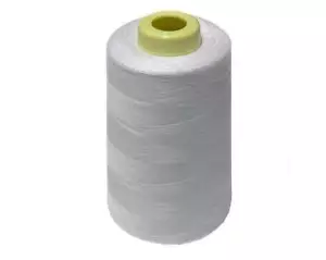 10 SPOOL WHITE Spun Polyester Quilting Serger Sewing Thread #651,6000 YARD EACH - Picture 1 of 1