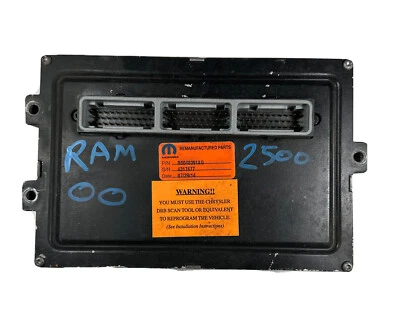 Dodge RAM 1500 1997 furgoneta ECM PCM módulo de control del motor | R6040391AG Foto 1 de 3