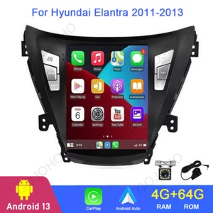 Radio estéreo GPS para coche 4+64G 9,7" para Hyundai Elantra 2011-2013 Android 13 Carplay - Imagen 1 de 23