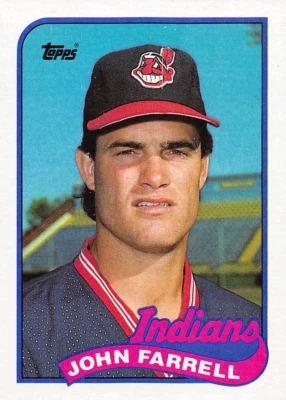 John Farrell 1989 Topps Base Baseball card #227 Cleveland Indians - Image 1 of 2