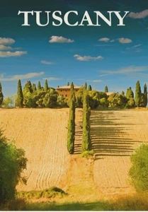 ITALY TRAVEL POSTER *2X3 FRIDGE MAGNET* WORLD VACATION AIRLINE ROAD TRIP TUSCANY - Picture 1 of 2