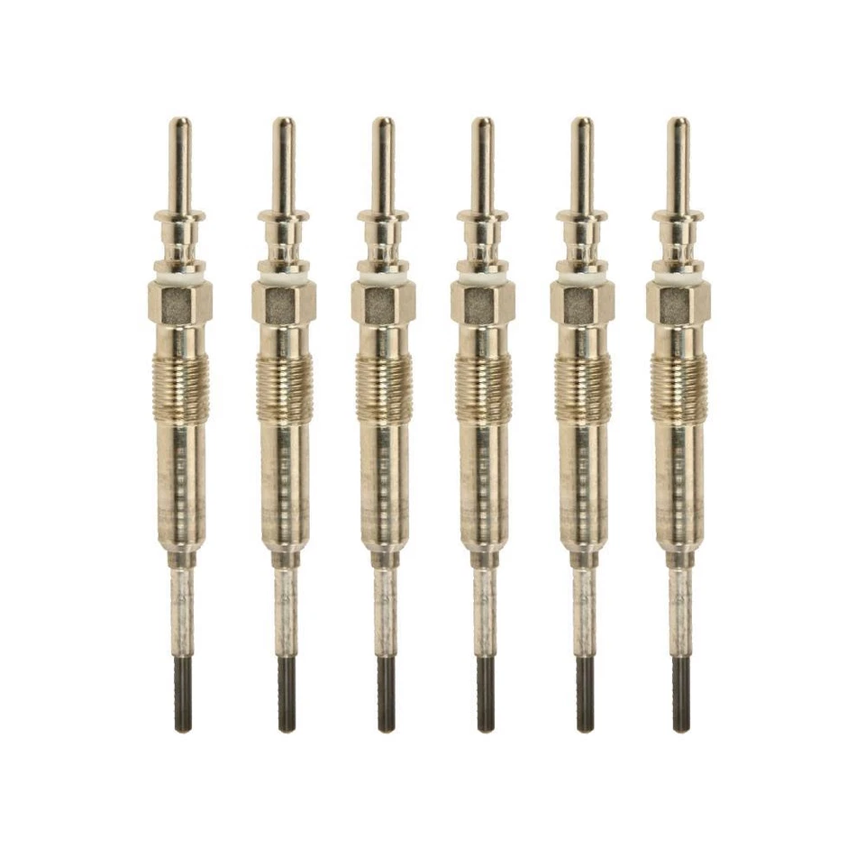 博世 6 件套柴油电热塞 Duraterm 适用于宝马 E90 335d E70 X5 3.0l L6 — 第 1/1 张图片