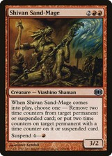 Shivan Sand-Mage Future Sight HEAVILY PLD Red Uncommon MAGIC MTG CARD ABUGames