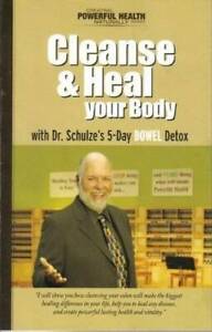 Cleanse & Heal Your Body with Dr. Schulze's 5-day Bowel Detox - Paperback - GOOD