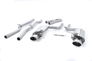 Milltek resonationsventilierte Cat Back Auspuffanlage - passt Audi RS4 B7 4.2 V8 - Bild 1 von 3