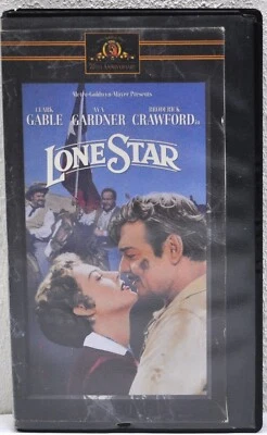 LONE STAR   Clark Gable, Ava Gardner   VHS   MGM / UA  M204573 - Image 1 of 3