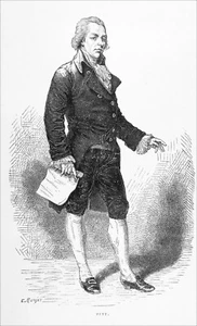 NAPOLEONIC WARS: WILLIAM PITT the YOUNGER, BRITISH MINISTER - Engraving 19th - Picture 1 of 2