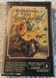 Golden Voices Sing Golden Favorites Cassette #2 - Various Artists - Picture 1 of 5