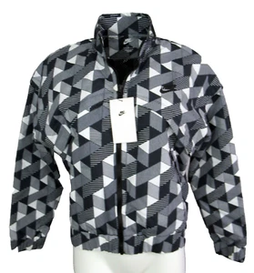 Nike Serena Williams Tennis Zip Jacket Women's Size S Design Crew Black White - Picture 1 of 10