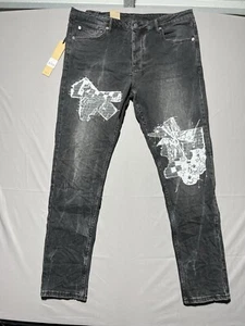 Ksubi Mens Chitch Streets Jean Mid-Long Rise Slim Tapered Leg Size 38 - Picture 1 of 17