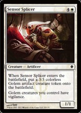 1x Sensor Splicer NM, English MTG New Phyrexia
