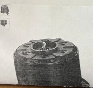 ACDELCO 25881842 Engine Cooling Fan Motor ACDelco GM Original Equipment 15-81137 - Foto 1 di 3