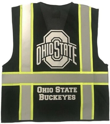 OHIO STATE BUCKEYES REFLECTIVE SAFETY VEST W/REFLECTIVE LOGO  - Image 1 of 2