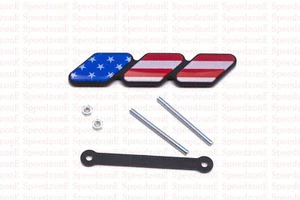 Tri-color Grille Badge emblem For Toyota Tacoma TRD 4Runner Tundra/ Tantu Super - Picture 1 of 8