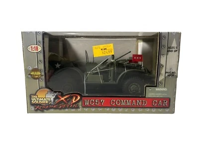 NEW, Unopened: Ultimate Soldier Xtreme Detail 1:18 WWII WC57 Command Car - Image 1 of 2