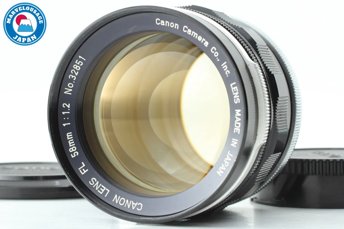 Canon FL f/1.2 58mm Focal Camera Lenses for sale | eBay