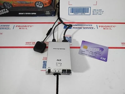 RARE JDM Honda Access Talking ETC Reader w/ ETC Card included TESTED WORKING - Image 1 of 4