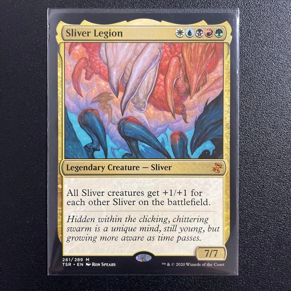 Sliver Legion Slivers EDH MTG Legendary Creature 2020 English Used F/S Japan - Image 1 of 1