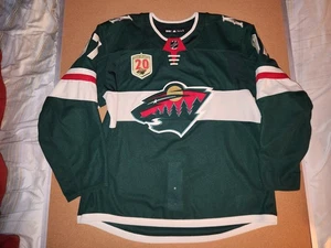 KAPRILL KAPRIZOV 97 MINNESOTA WILD HOME MIC AUTHENTIC ADIDAS HOCKEY TRIKOT Gr. 56 - Bild 1 von 23