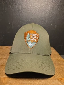 National Park Service Spandex Nylon Upperflex Ball Cap Mütze Größe M-L schön!  - Bild 1 von 11