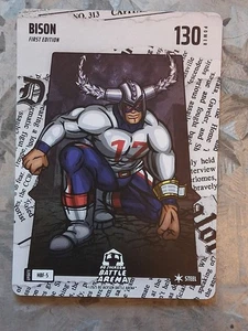 #HBF-5 Bison Headlines Battlefoil 2025 Alpha Aggiornamento Bo Jacksons Battle Arena - Foto 1 di 1