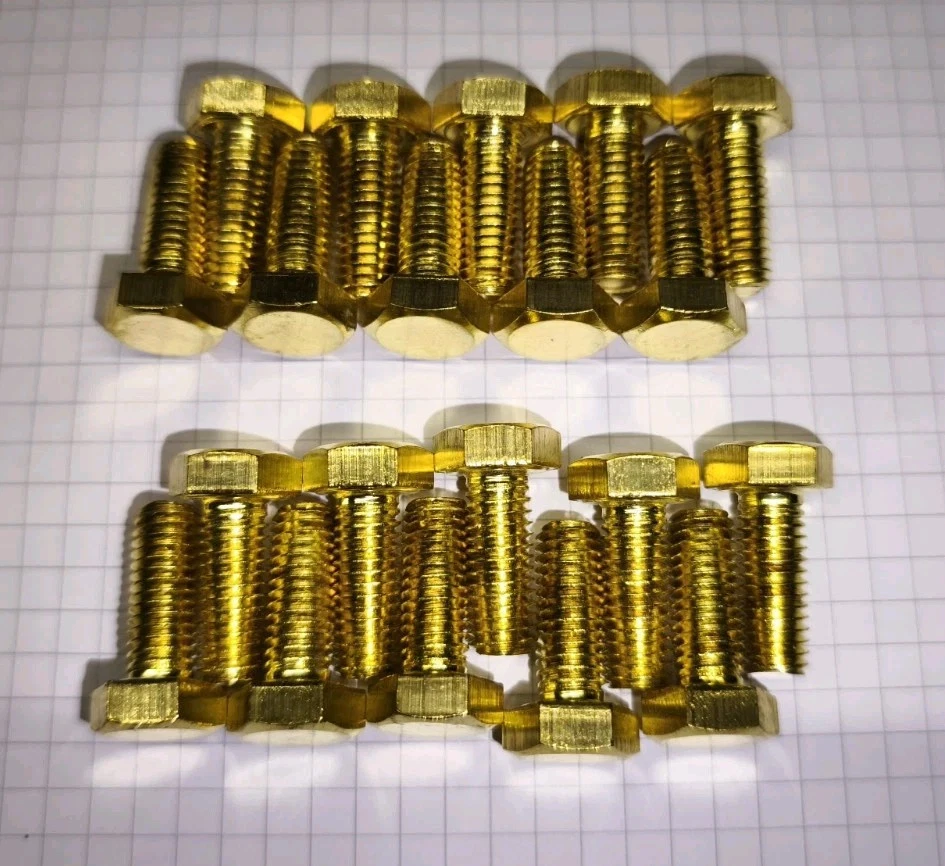 20 x  Schraube Messing M8 - Bild 1 von 1