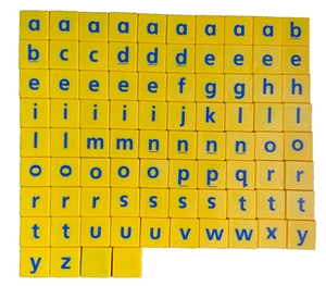 Junior Scrabble (1999) - Spares - Full Set of 84 Letter Tiles - Free P&P - Picture 1 of 1