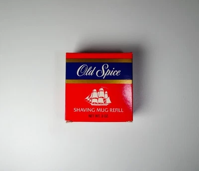 Alte Gewürz Rasierseife Nachfüller Puck Vintage New Old Stock - Bild 1 von 3
