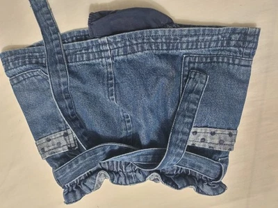 Pantalón corto de mezclilla genuino para niños talla 12 meses Foto 1 de 4