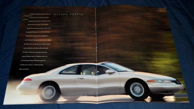 Lincoln Mark VIII 1995 distribuidor original plegable póster impreso anuncio-95 MK 8 marfil Foto 1 de 2