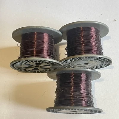 Alambre magnético 19 HPT cobre esmaltado 2 lb. 155C 500 ft. Bobinado Foto 1 de 3