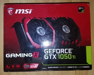 MSI GeForce GTX 1050 Ti Gaming X 4G (4GB GDDR5) - Picture 1 of 5