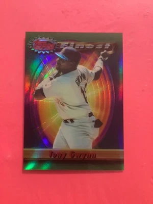 1994 Topps Finest - Tony Gwynn #201 Refractor - Image 1 of 4