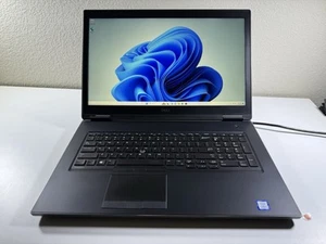 DELL PRECISION 7730 I7-8750H 128GB 64GB RAM NVIDIA P3200 NO BATTERY WIN 11 - Picture 1 of 17