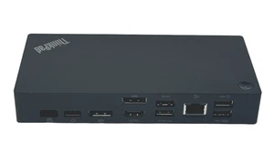 Lenovo ThinkPad Universal USB-C DockingStation w 90w PowerAdapter & DisplayPort - Picture 1 of 3