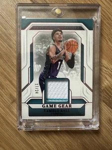 LaMelo Ball 2024-25 NBA Panini /24 National Treasures Basketball Game Worn Patch - Bild 1 von 2
