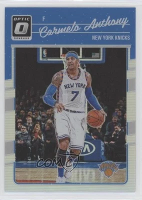 2016-17 Panini Donruss Optic Holo Silver Prizm Carmelo Anthony #59 HOF - Image 1 of 2