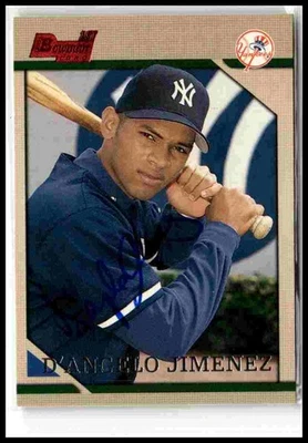 1996 Bowman #124 D'Angelo Jimenez - On Card Autograph AUTO - Image 1 of 2