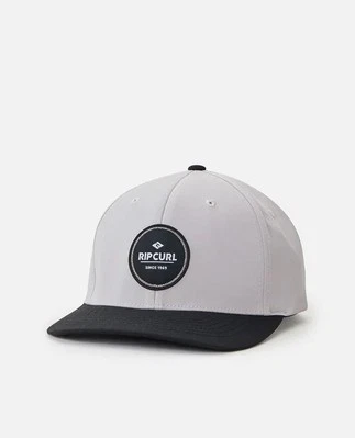 Gorra Rip Curl Routine Flexfit gris para hombre Curve Foto 1 de 3