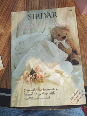 Vintage Sirdar 261 Sunshine Collection Baby Knitting Pattern Book  - Image 1 of 4