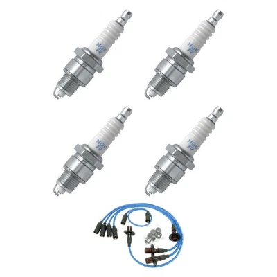 For Porsche Carrera 1958-1959 NGK Spark Plug Wire & Spark Plug Kit Foto 1 de 4